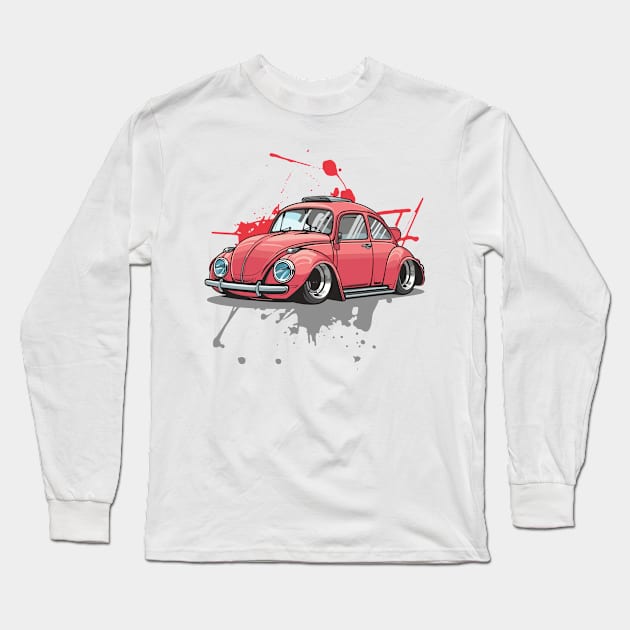 Customized Classic Cars Long Sleeve T-Shirt by irfankokabi